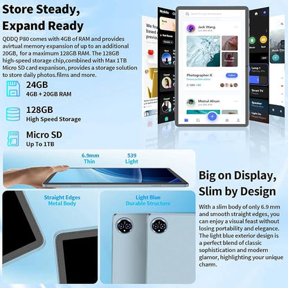 Android 15 Tablet, 11 inch Tablet - Image 5