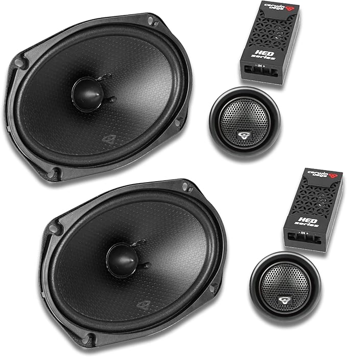 CERWIN-VEGA! HED 2025 Edition – 6" x9” 2-Way Coaxial Full Range Speaker System- by HighQualityProCarAudio