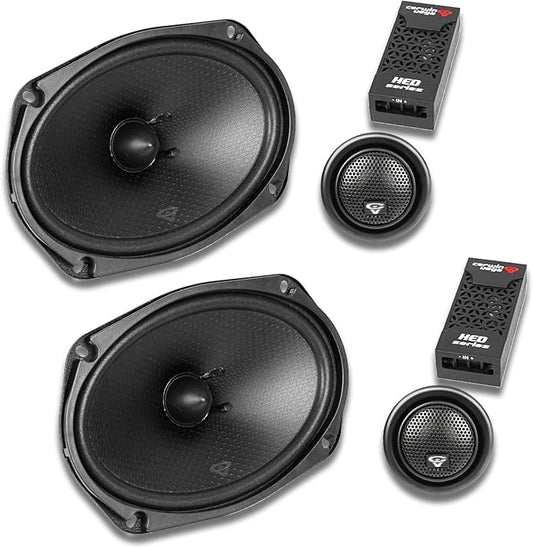 CERWIN-VEGA! HED 2025 Edition – 6" x9” 2-Way Coaxial Full Range Speaker System- by HighQualityProCarAudio