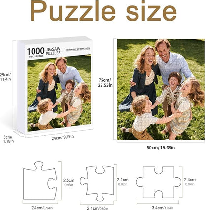 Personalized Photo Puzzle with Glossy Finish – Custom Jigsaw Puzzle - Image 3