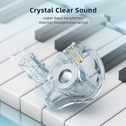 YINYOO KBEAR in Ear Monitor Headphones KS1 Wired Earphones Super Bass Earbuds - Image 3