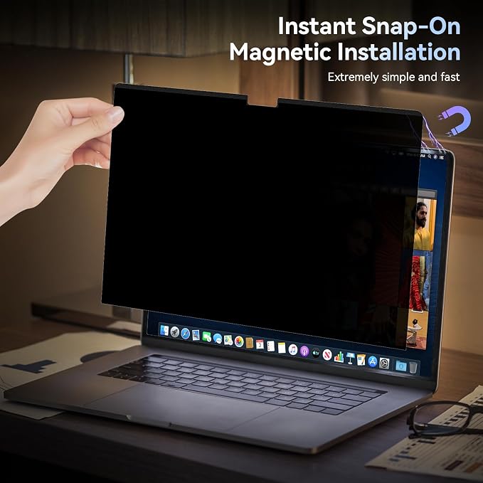 Magnetic Privacy Screen Protector Compatible - Image 2