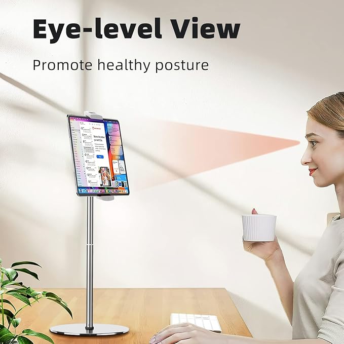 OATSBASF Heavy-Duty Tablet Floor Stand - Image 7