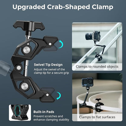 SMALLRIG 12.9 Inches Magic Arm Clamp, - Image 6