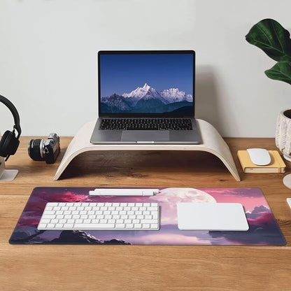 Watercolor Japanese Large Gaming Mouse Pad, Japanese Mouse Pad 31.5 x 11.8 in - Image 7