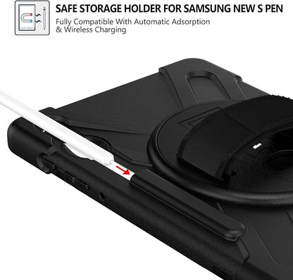 BRAECN for Galaxy Tab S6 Case, Heavy Duty Shockproof Case - Image 3