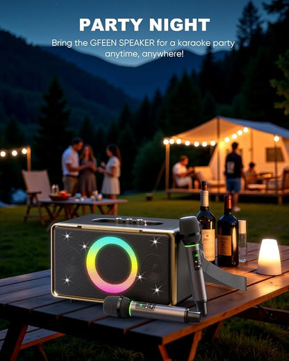 GFEEN Portable Bluetooth Speaker: 100W, 15H Playtime, Wireless Speakers - Image 8