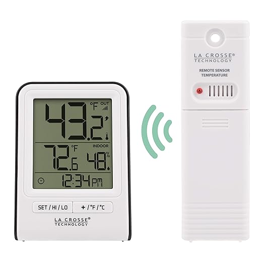 La Crosse Technology Wireless Indoor/Outdoor Temperature Monitor - Image 4