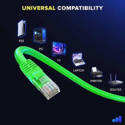 Maximm Cat 6 Ethernet Cable - 25 ft - High-Speed LAN - Image 6