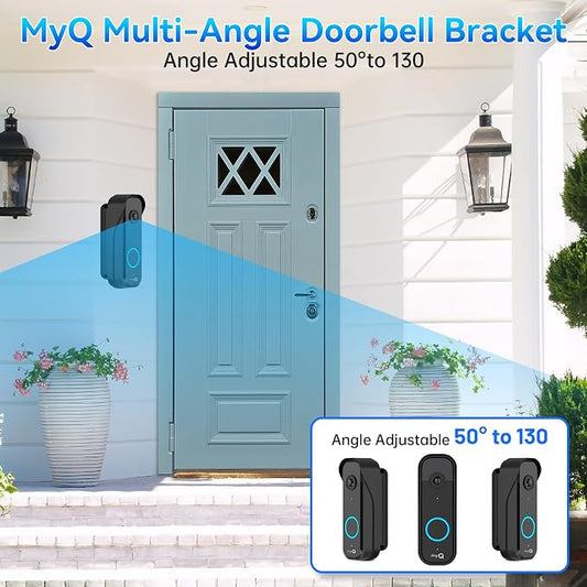 Power Adapter Kit for myQ Video Doorbell, 25FT/7.5M Weatherproof Charging Cable - Image 2
