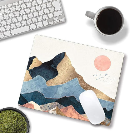 Mountain Mouse Pad, Natural Art Mouse Pad, Mouse Mat Square Waterproof Mouse - Image 4
