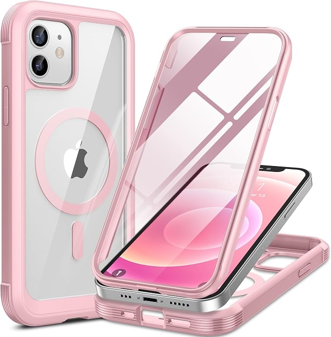 Miracase Magnetic for iPhone 12 mini Case, Drop & Scratch-Resistant, Shockproof by Miracase