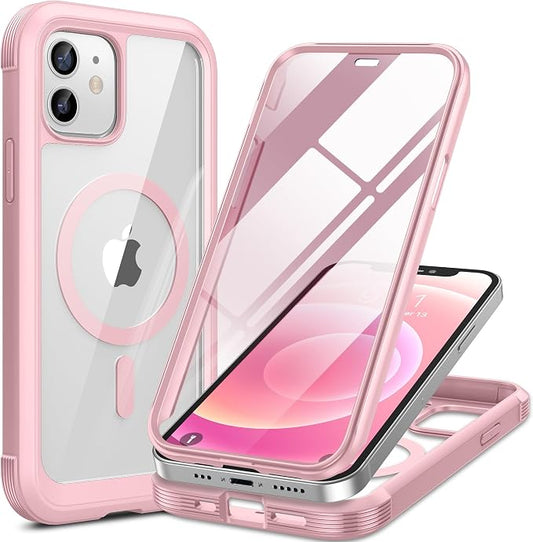 Miracase Magnetic for iPhone 12 mini Case, Drop & Scratch-Resistant, Shockproof by Miracase