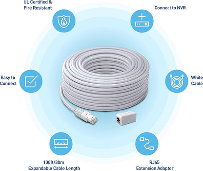 Swann Security Cat5 Ethernet Cable, NVR Extension Cord - Image 5