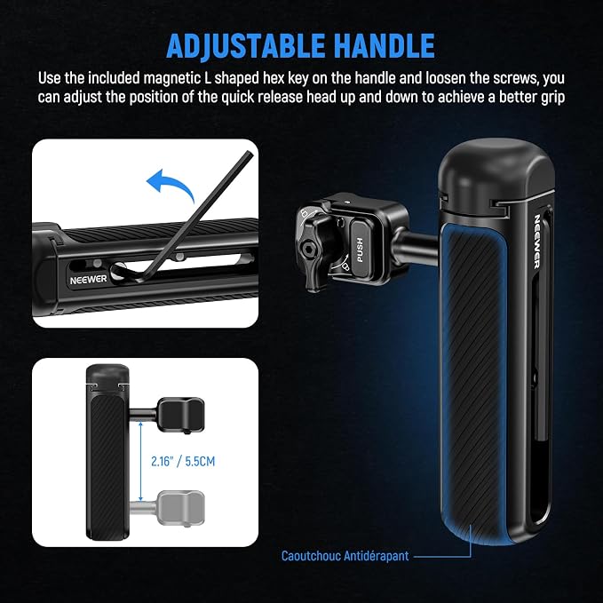 NEEWER 15 Pro Cage, Video Rig Phone Stabilizer - Image 5