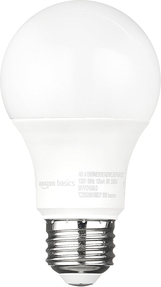 Amazon Basics A19 Dusk to Dawn Sensor LED Outdoor Light Bulb, 60W Equivalent - Image 2