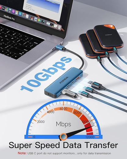 USB C Hub, 10Gbps USB 3.1 Adapter - Image 4
