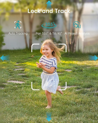 ZUMIMALL 2.5K Wired Cameras for Home Security, 2.4G/5G WiFi Outdoor Camera - Image 6