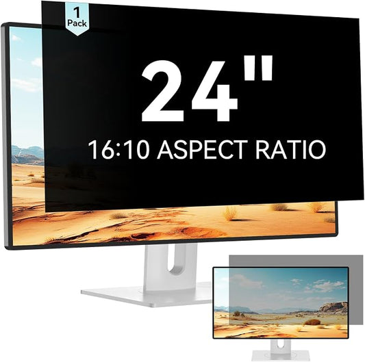 Mamol 24 Inch Computer Privacy Screen Filter by Mamol