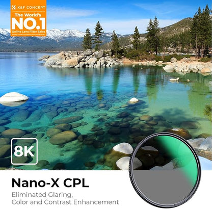 95mm Circular Polarizers Filter, K&F Concept 95MM Circular Polarizer Filter HD - Image 2