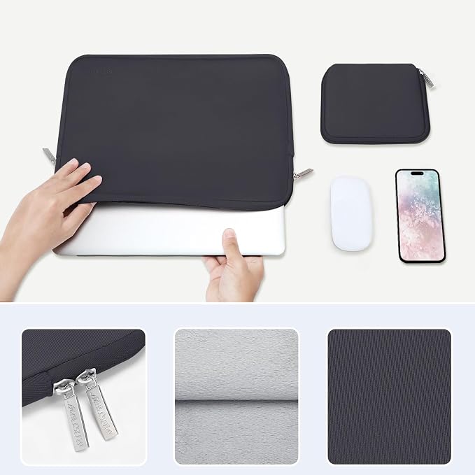 MOSISO Laptop Case 13 inch, 13 inch Laptop Sleeve Bag Compatible - Image 4