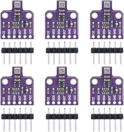 6 packs BME680 Digital 4-in-1 Environmental Sensor Module by hiBCTR