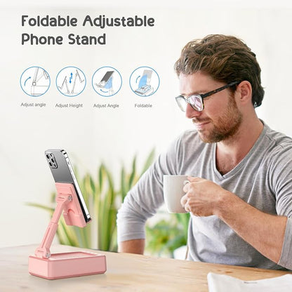 TechGlow Gifts for Men Women Foldable Cellphone Stand - Image 4