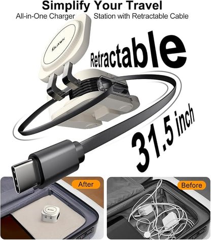 2025 Retractable 3 in 1 Charging Station - Image 3