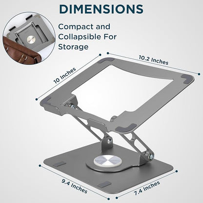 Uncaged Ergonomics Swivel Laptop Stand - Image 3