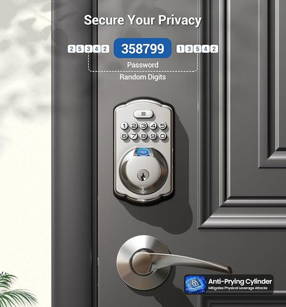 Veise Fingerprint Door Lock - Image 6
