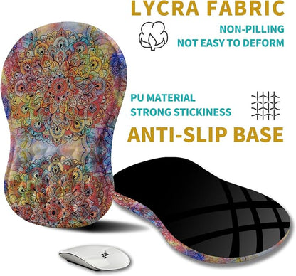 Hokafenle Ergonomic Mouse Pad Wrist Support, Wrist Rest Mousepad - Image 5