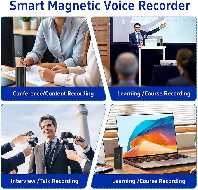 128G Magnetic Voice Recorder - Image 5
