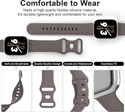 Sport Band Compatible with Apple Watch 38mm 40mm 41mm 42mm 44mm 45mm 46mm 49mm - Image 3