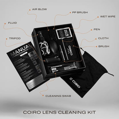 Camera Lens Cleaning Kit for DSLR and Sensitive Electronics, 9-in-1 Lens - Image 2