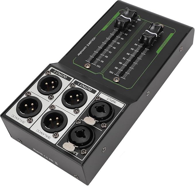 Passive Stereo Monitor Volume Controller, by Unknown