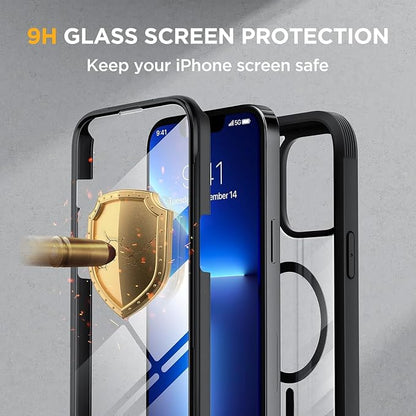 Miracase Magnetic Case for iPhone 13 Pro 6.1 Inch, - Image 6