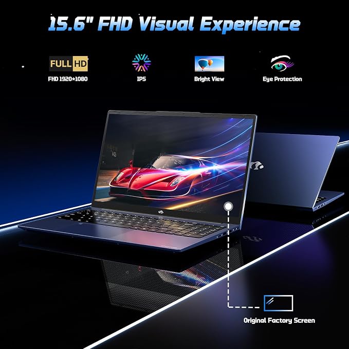 NIMO 15.6" FHD IPS Laptop, Intel N150, 16GB RAM 1TB SSD, Backlit Keyboard - Image 5