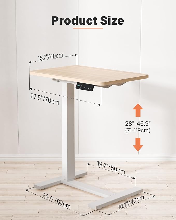 Mobile Standing Desk with Wheels - Image 2