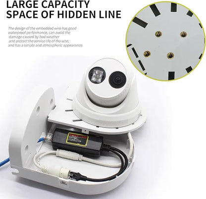 Indoor Outdoor Camera Bracket ABS Plastic Wall Mount L-Shaped Bracket - Image 5