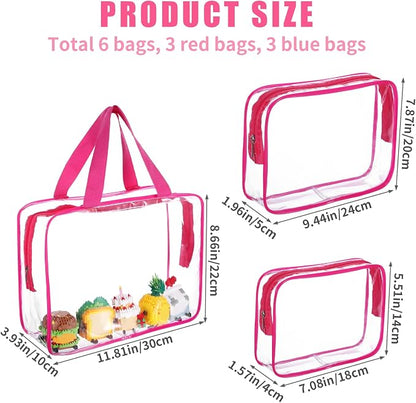 6 PCS Waterproof Toy Storage Bags - Image 2