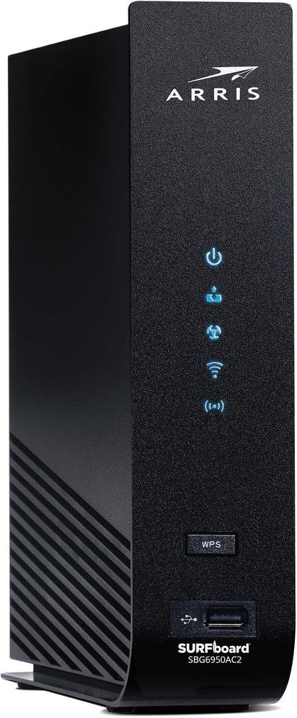 ARRIS Surfboard SBG6950AC2 DOCSIS 3.0 Cable Modem & AC1900 Wi-Fi Router by ARRIS