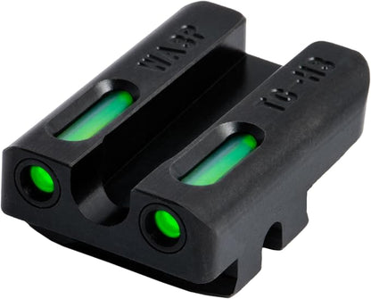 Truglo TFX PRO Handgun Sight, Glowing Shock Proof Tritium and Fiber Optic Night - Image 3