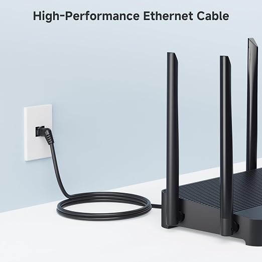 Cable Matters 2-Pack 10Gbps Rotatable Cat 6 Ethernet Cable - 1ft - Image 6