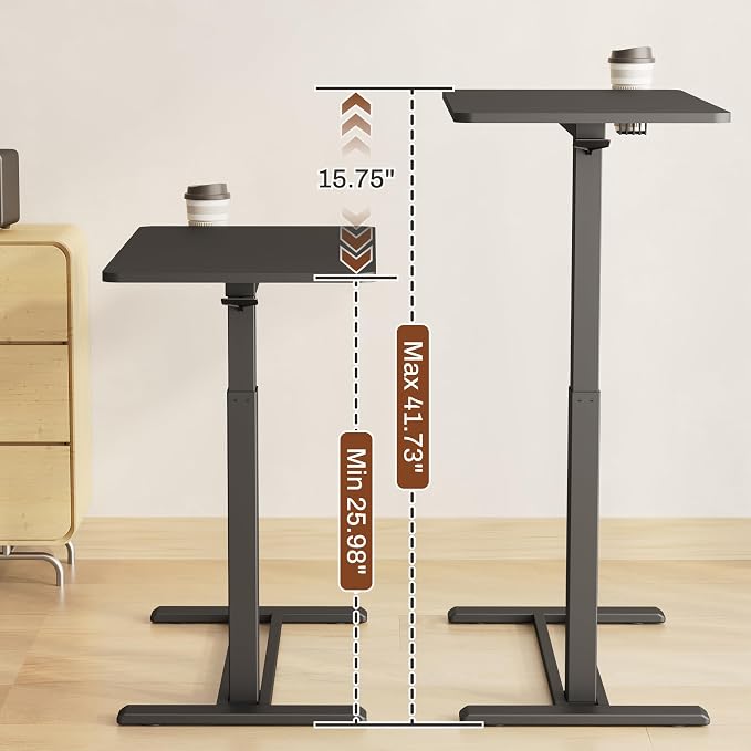 FLEXISPOT Mobile Standing Desk - Image 3