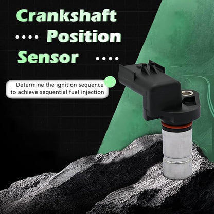 Engine Crank Crankshaft Position Sensor L4 2.0L Compatible - Image 2