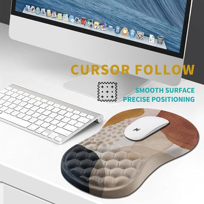 Hokafenle Ergonomic Mouse Pad Wrist Support, Wrist Rest Mousepad - Image 6