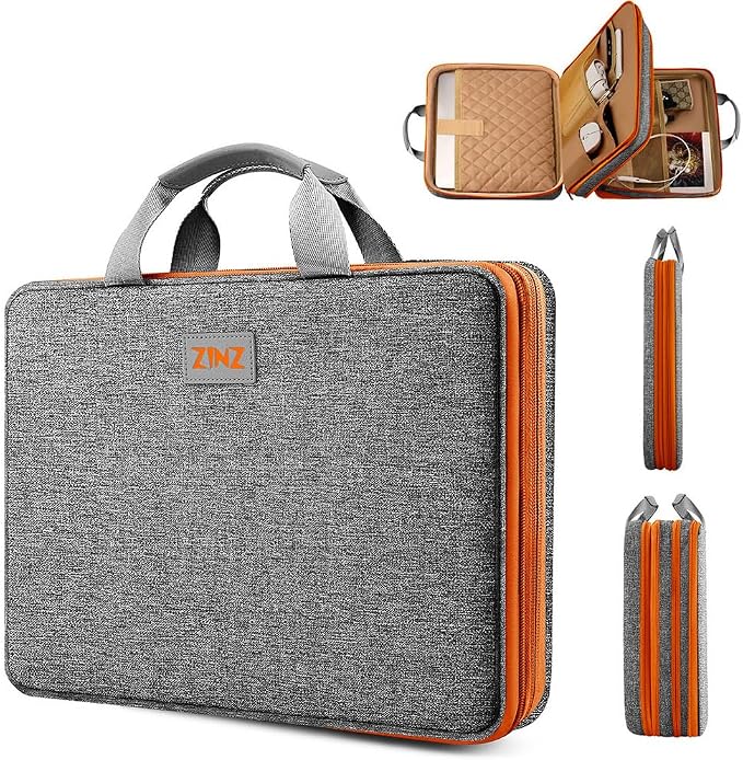 ZINZ Slim Expandable Laptop Case 15.6 Inch Sleeve Upgraded Protective Durable by ZINZ
