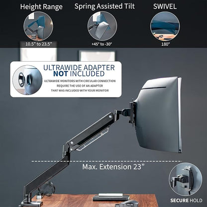 VIVO Premium Aluminum Monitor Arm - Image 6