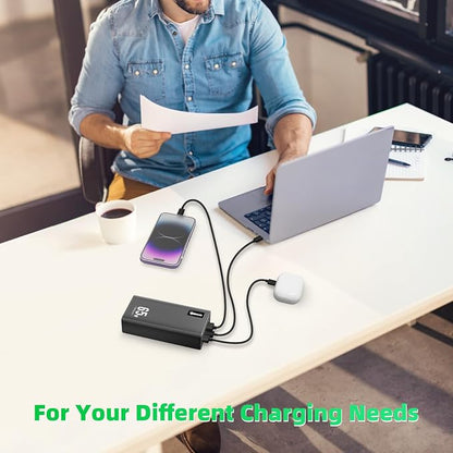 Power Bank Fast Charging 50000mAh, 65W Laptop Portable Charger USB C Compatible - Image 7