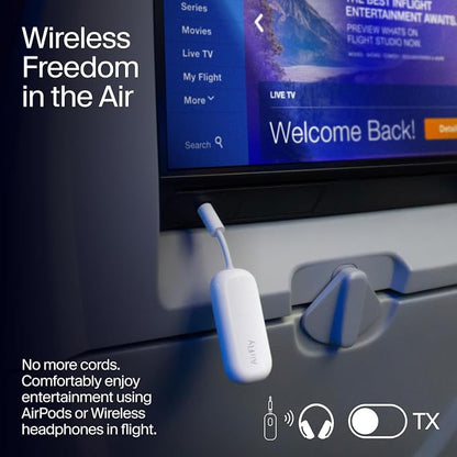 Twelve South AirFly Pro | Bluetooth Wireless Transmitter/Receiver Adapter - Image 4